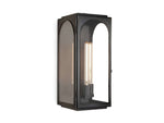 Palladian Facade Glass Outdoor Wall Sconce