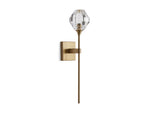 Amoroso Crystal Motif Wall Sconce
