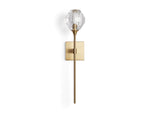 Amoroso Crystal Motif Wall Sconce