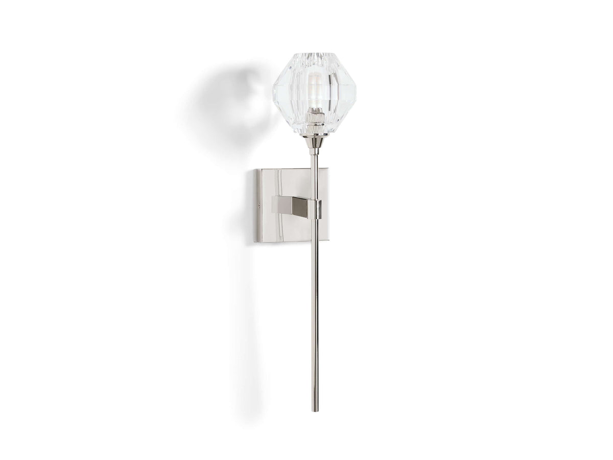 Amoroso Crystal Motif Wall Sconce