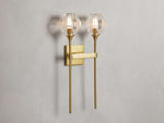 Amoroso Crystal Motif Wall Sconce