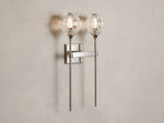 Amoroso Crystal Motif Wall Sconce