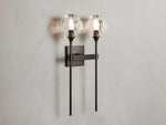 Amoroso Crystal Motif Wall Sconce