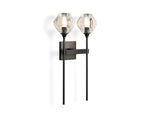 Amoroso Crystal Motif Wall Sconce