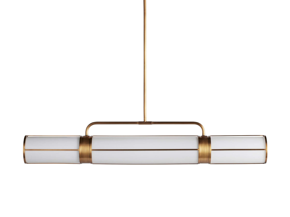 Remming Essential Glass Linear Chandelier