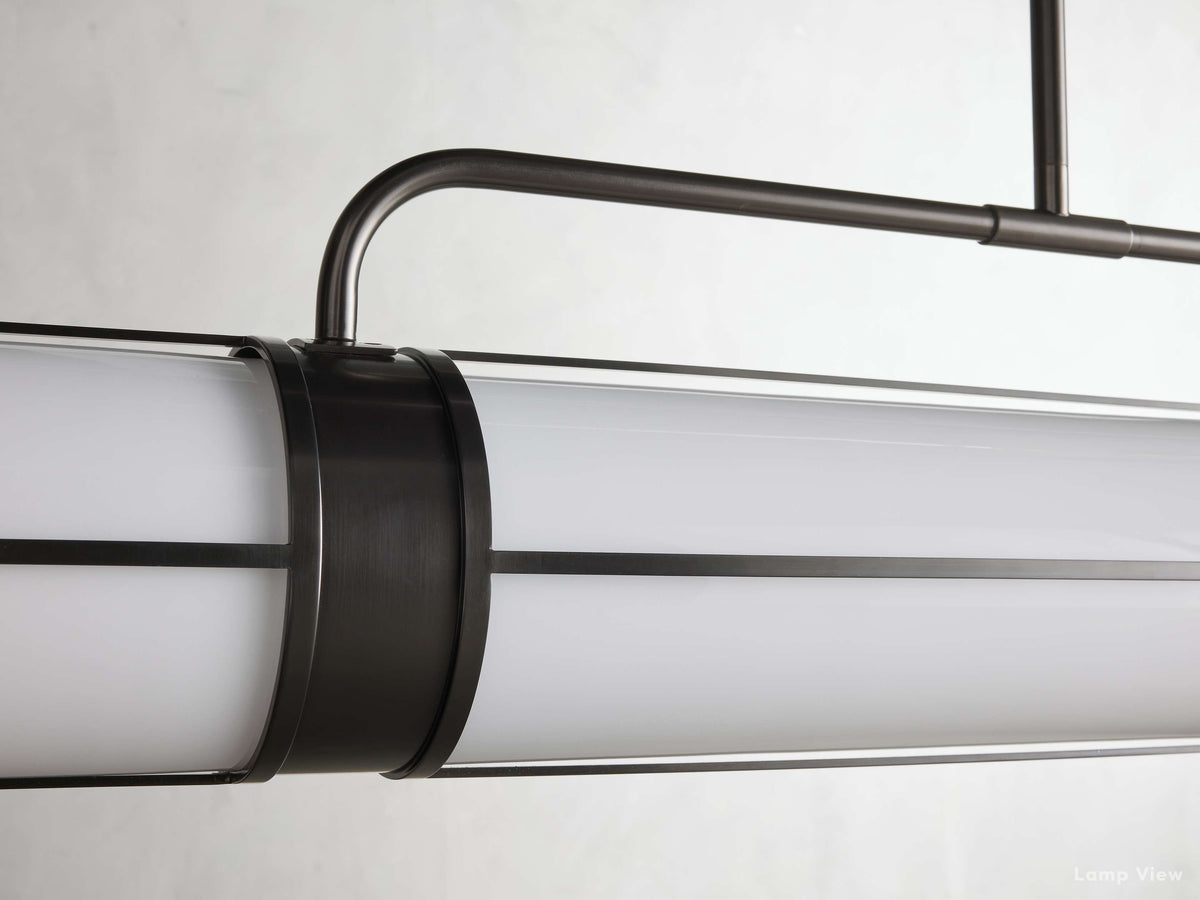 Remming Essential Glass Linear Chandelier