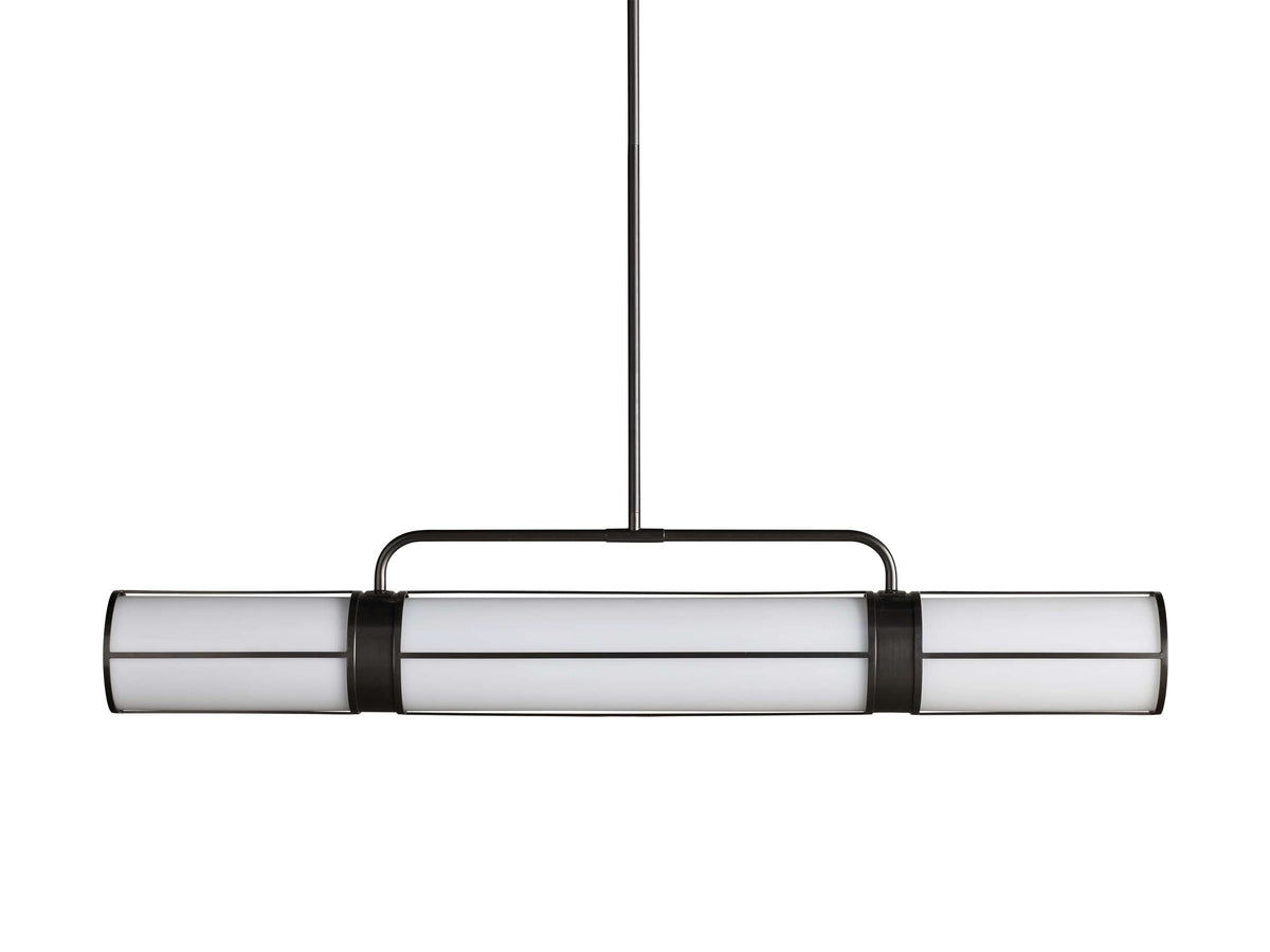 Remming Essential Glass Linear Chandelier
