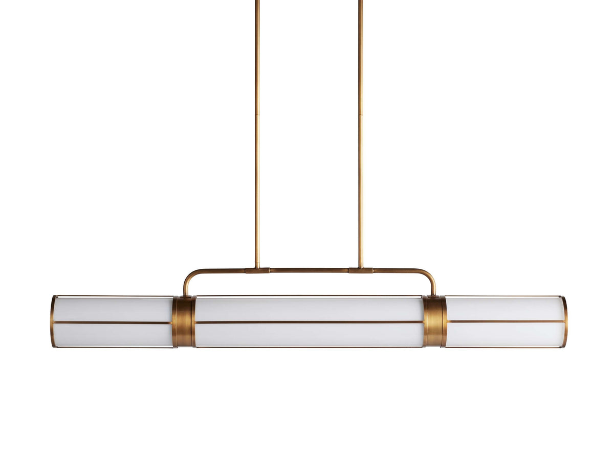Remming Essential Glass Linear Chandelier