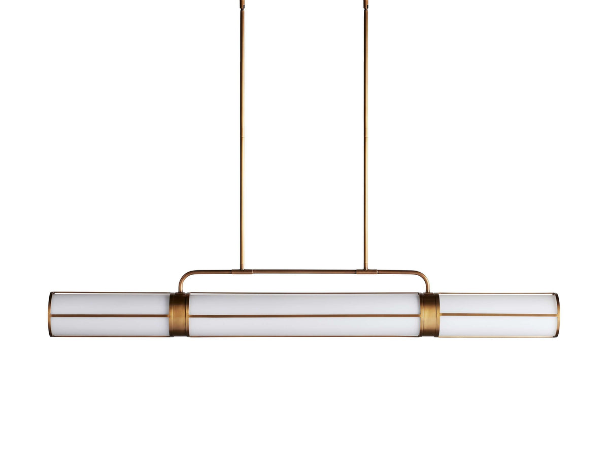 Remming Essential Glass Linear Chandelier