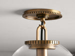 Wescott Laconic Globe Flush Mount