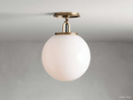 Wescott Laconic Globe Flush Mount