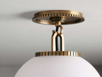 Wescott Globe Flush Mount