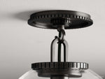 Wescott Laconic Globe Flush Mount
