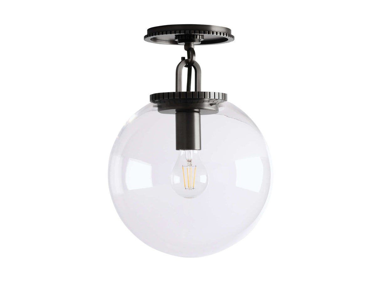 Wescott Laconic Globe Flush Mount