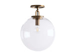 Wescott Laconic Globe Flush Mount