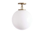Wescott Laconic Globe Flush Mount
