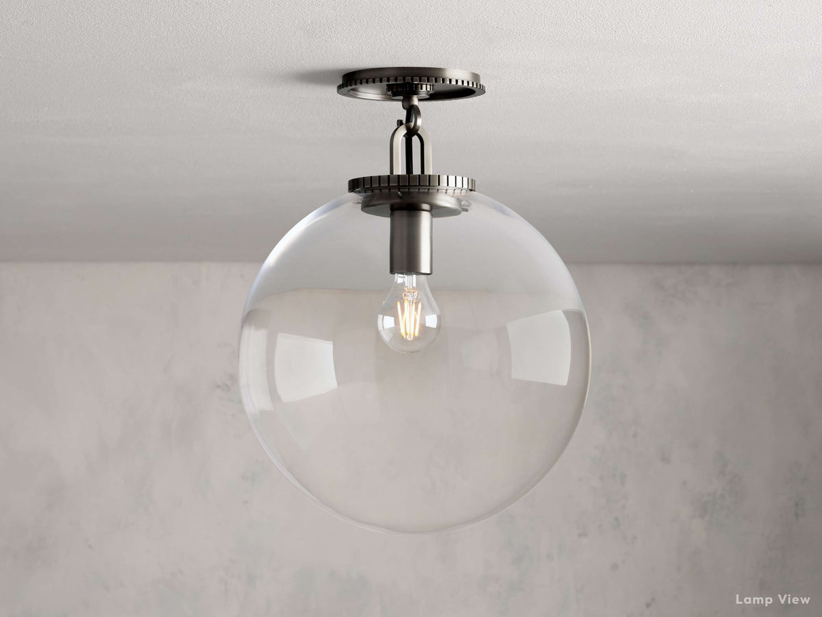 Wescott Globe Flush Mount