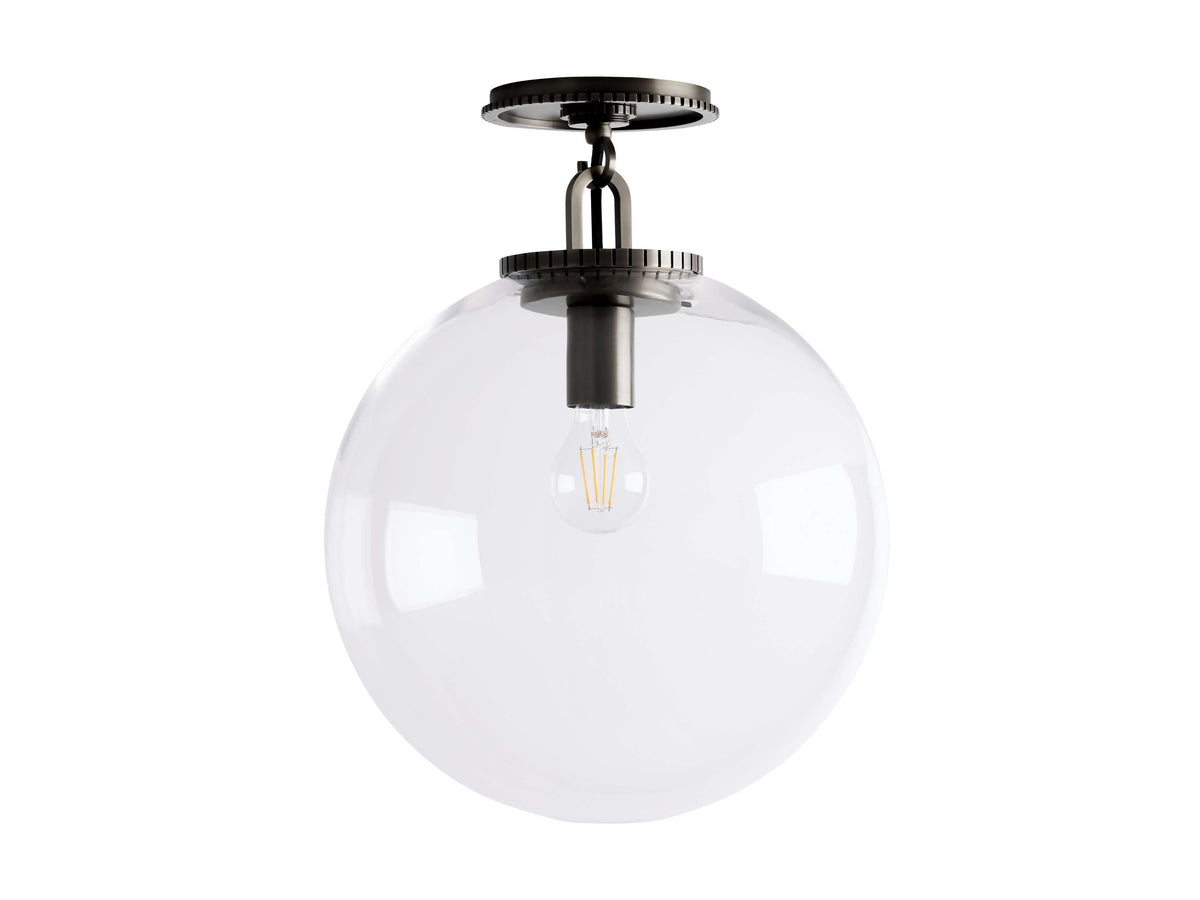 Wescott Laconic Globe Flush Mount