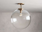 Wescott Laconic Globe Flush Mount