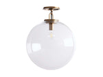 Wescott Laconic Globe Flush Mount