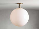 Wescott Laconic Globe Flush Mount