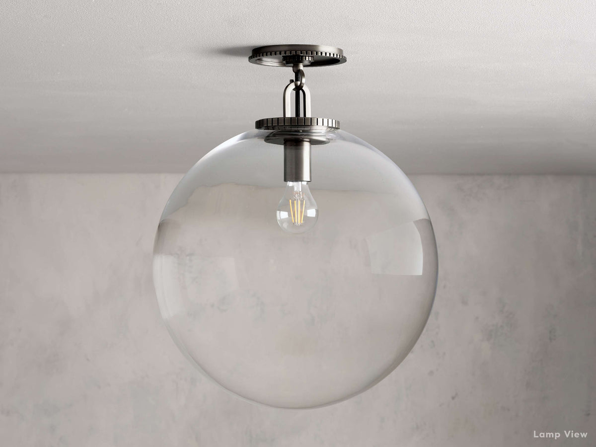 Wescott Globe Flush Mount