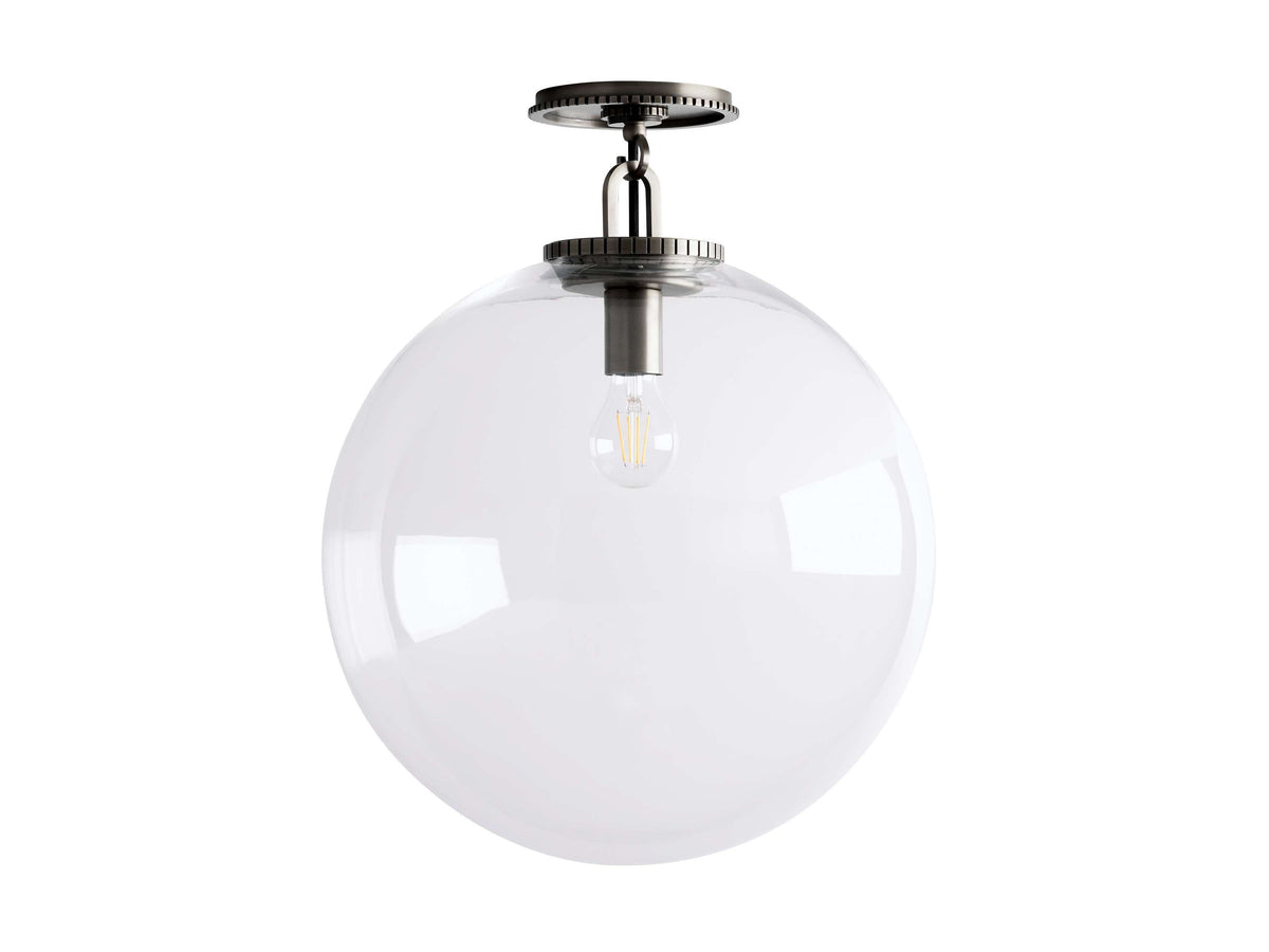 Wescott Laconic Globe Flush Mount