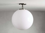 Wescott Laconic Globe Flush Mount