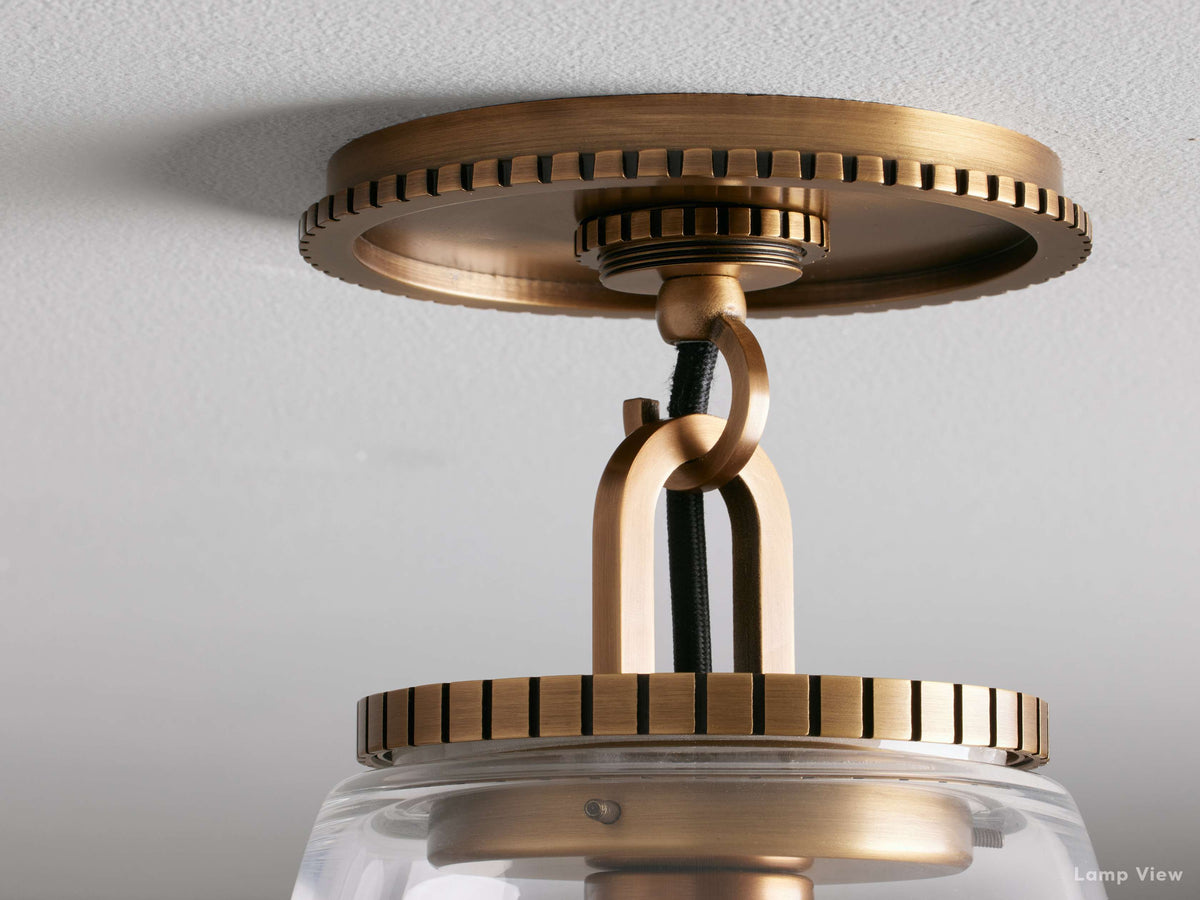 Wescott Laconic Cone Flush Mount