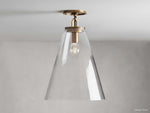 Wescott Laconic Cone Flush Mount