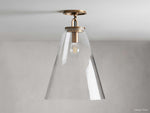 Wescott Laconic Cone Flush Mount