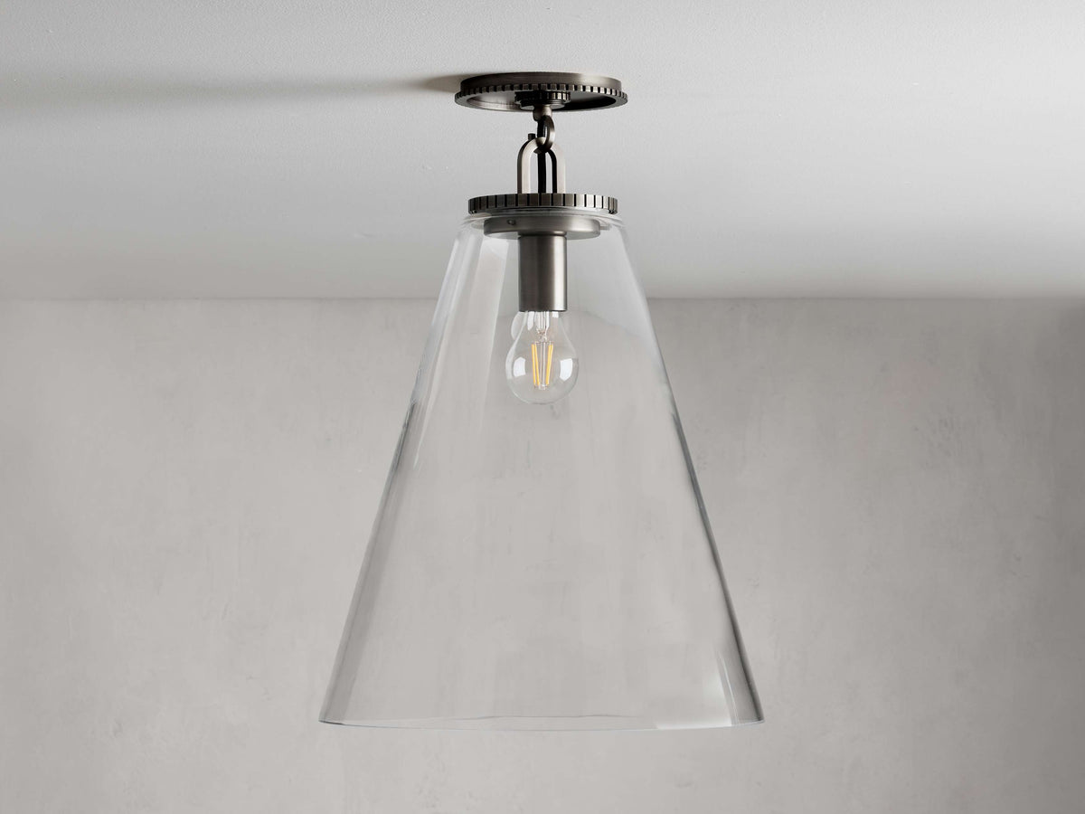 Wescott Laconic Cone Flush Mount
