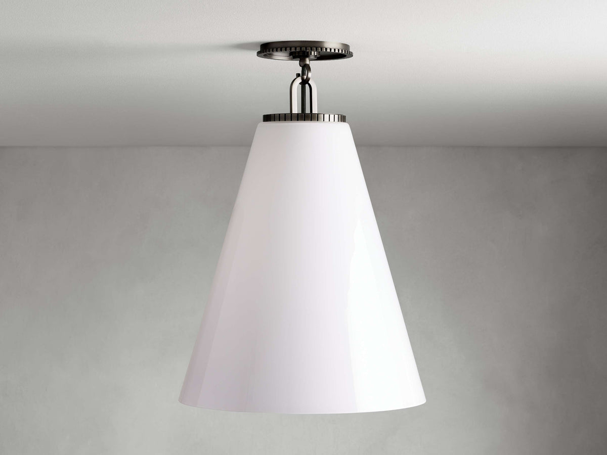 Wescott Laconic Cone Flush Mount