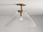 Wescott Cone Flush Mount