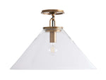 Wescott Laconic Cone Flush Mount