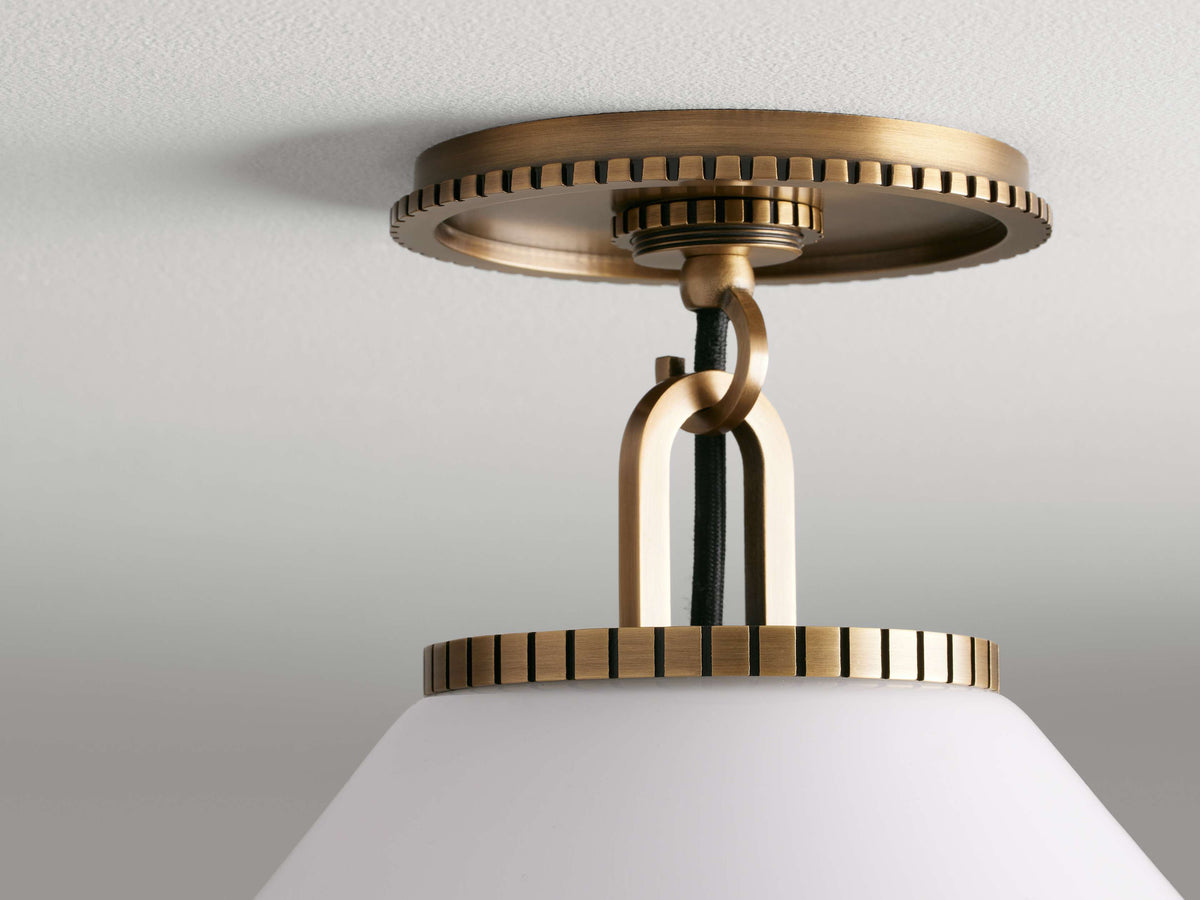 Wescott Laconic Cone Flush Mount