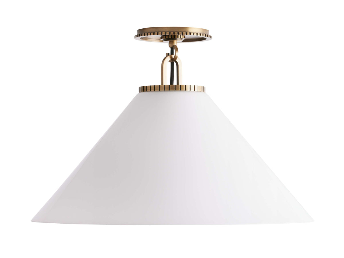 Wescott Laconic Cone Flush Mount
