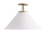 Wescott Laconic Cone Flush Mount