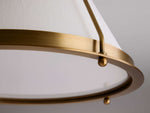 Shelton Tailored Linen Flush Mount