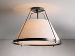 Shelton Tailored Linen Flush Mount
