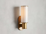 Harlin Milk Glass Wall Sconce