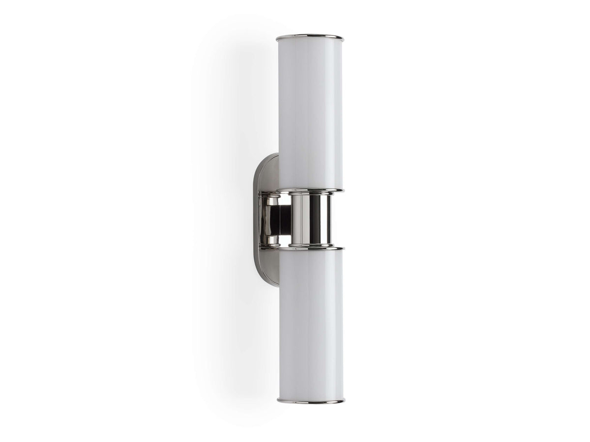 Harlin Milk Glass Wall Sconce