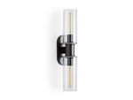 Harlin Clear Glass Wall Sconce