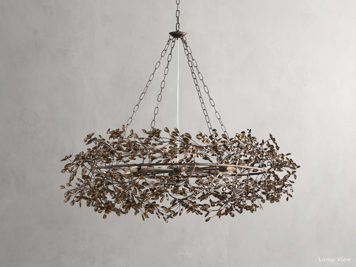 Fiore Bloom Leaf Crown Chandelier