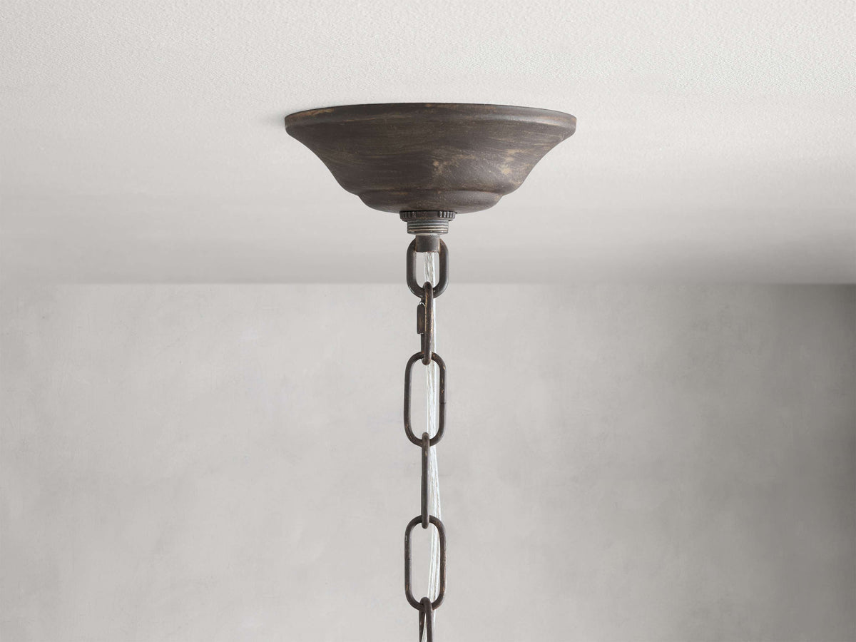 Fiore Garden Petal Twig Crown Chandelier