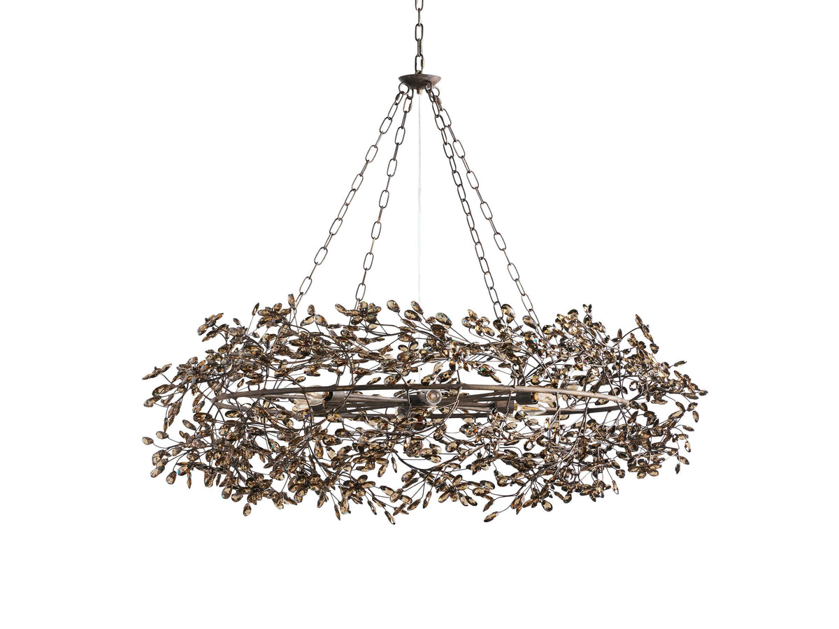 Fiore Bloom Leaf Crown Chandelier
