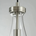 Rain Waterfall Glass Rectangular Chandelier 36"