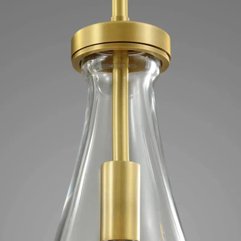 Rain Waterfall Glass Rectangular Chandelier 36"