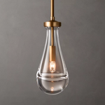 Rain Waterfall Glass Pendant Light