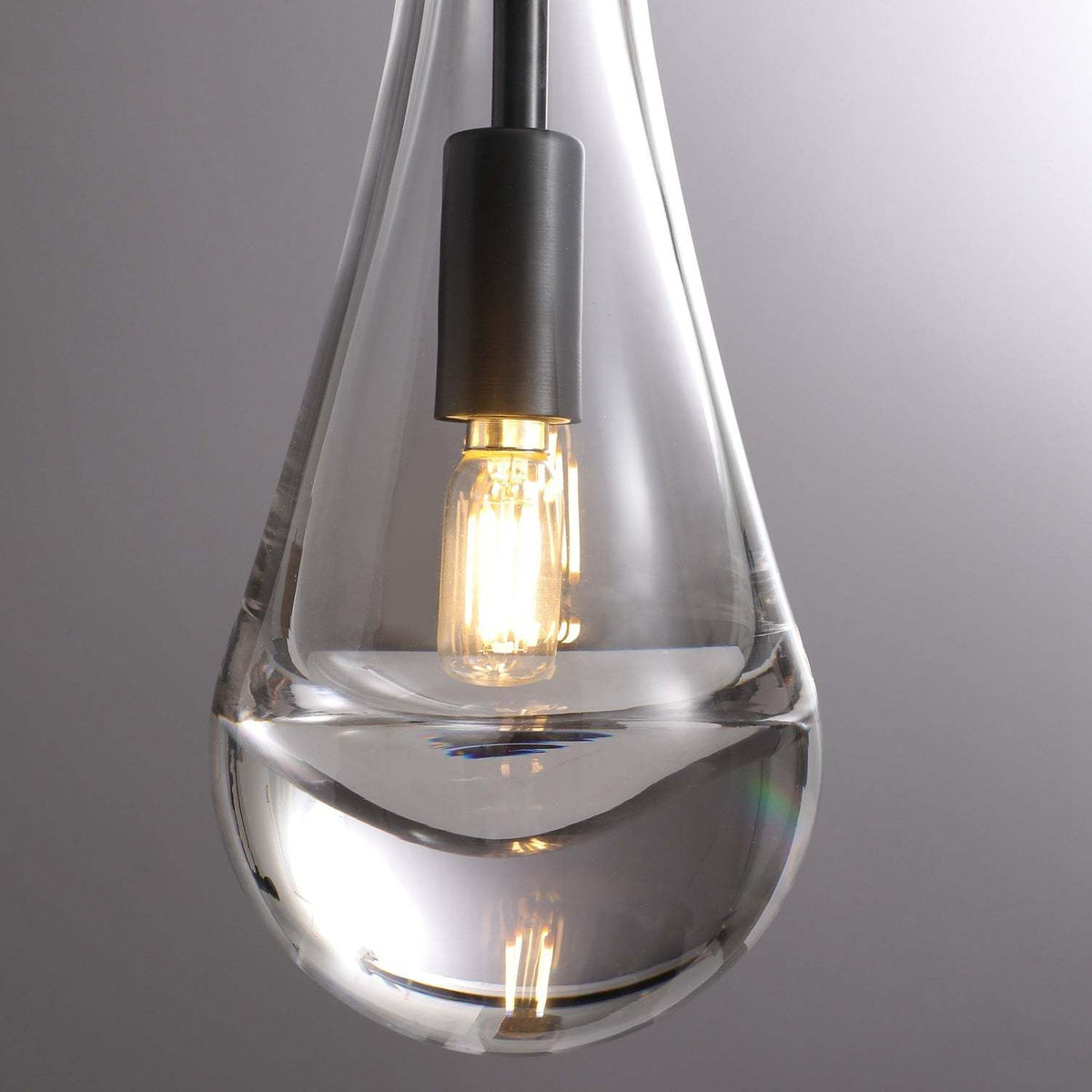 Rain Waterfall Glass Pendant Light